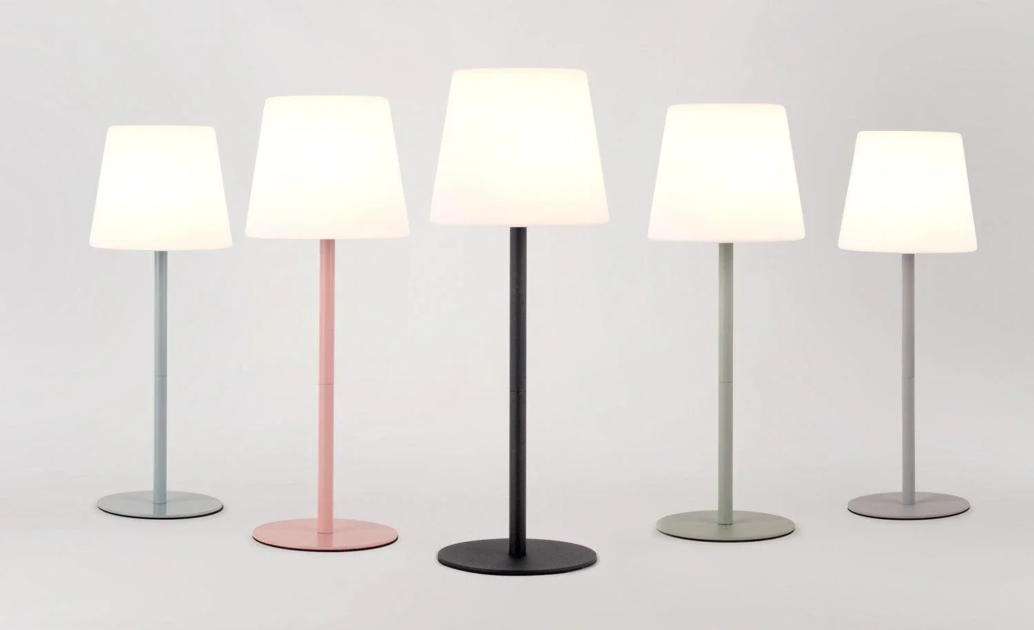 Present Time Leitmotiv Outdoor Table Lamp - Soft Pink - Image 8