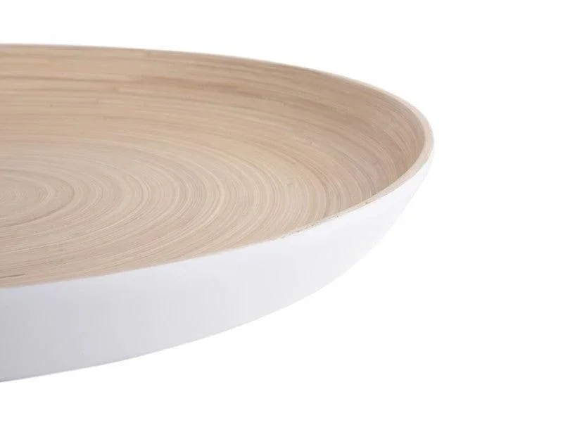 Present Time Tray Puro Bamboo White - Image 3