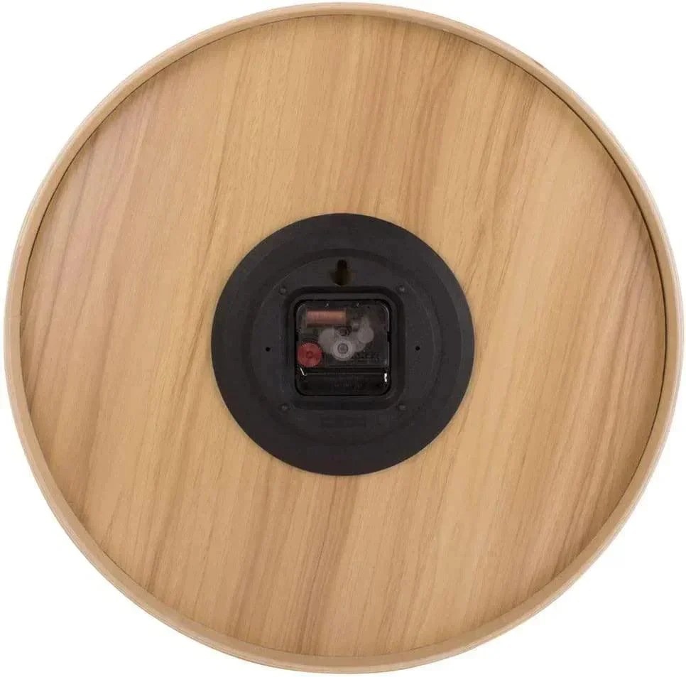 Karlsson Wall Clock Pure Wood Grain Medium - Moss Green - Image 5