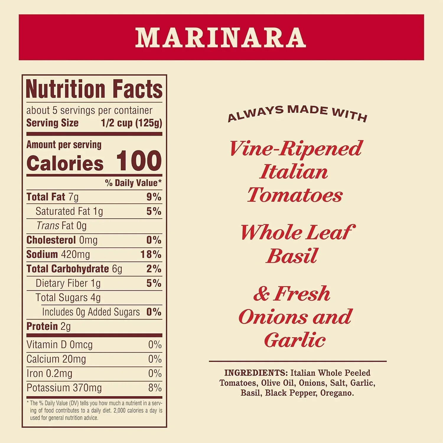 Rao's Homemade Marinara Sauce (680g) - Image 4