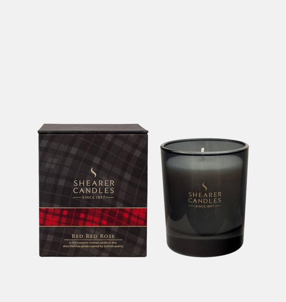 Shearer Candles Red Red Rose Whisky Goblet