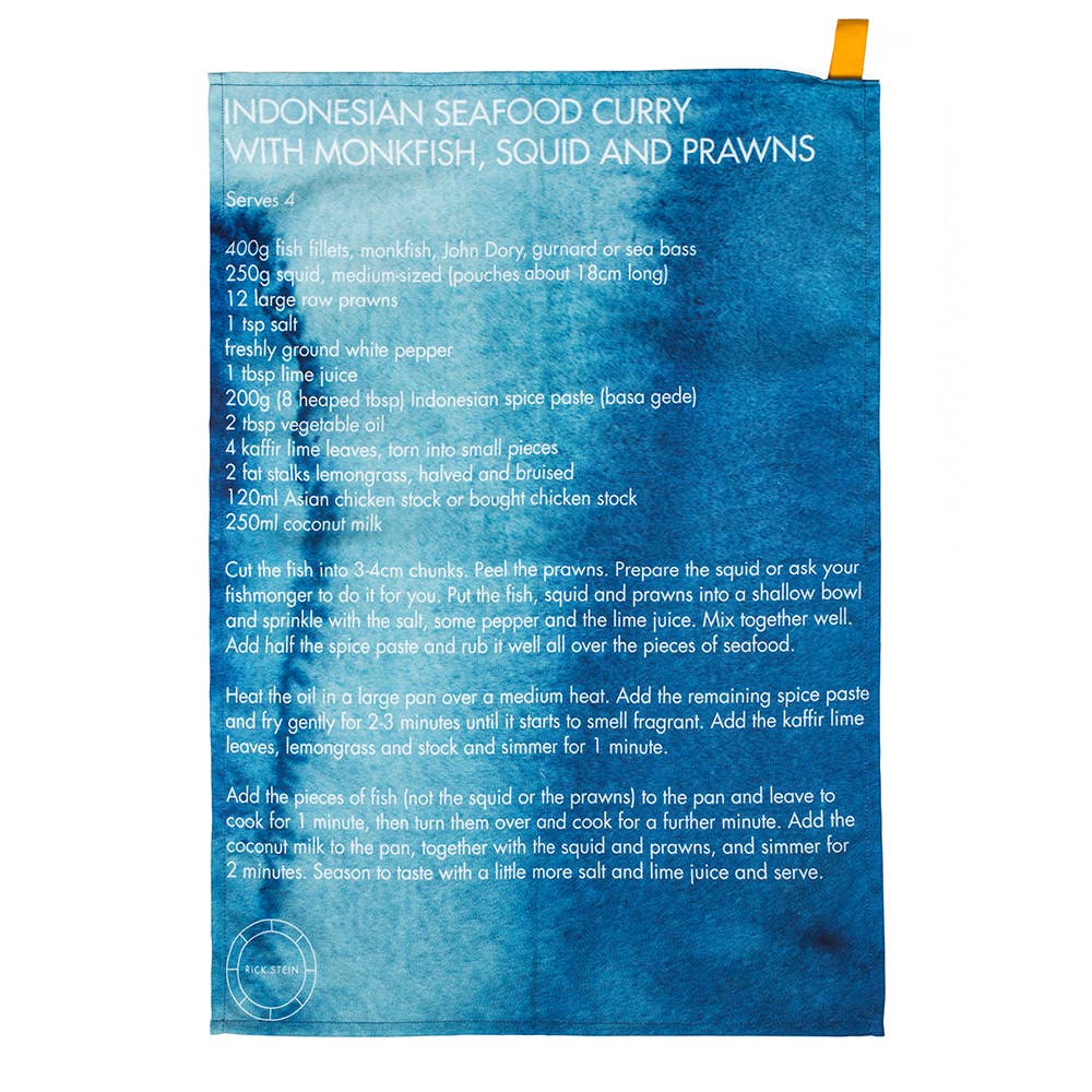 Rick Stein Tea Towel Recipe/Logo - Set of 2 - Image 3