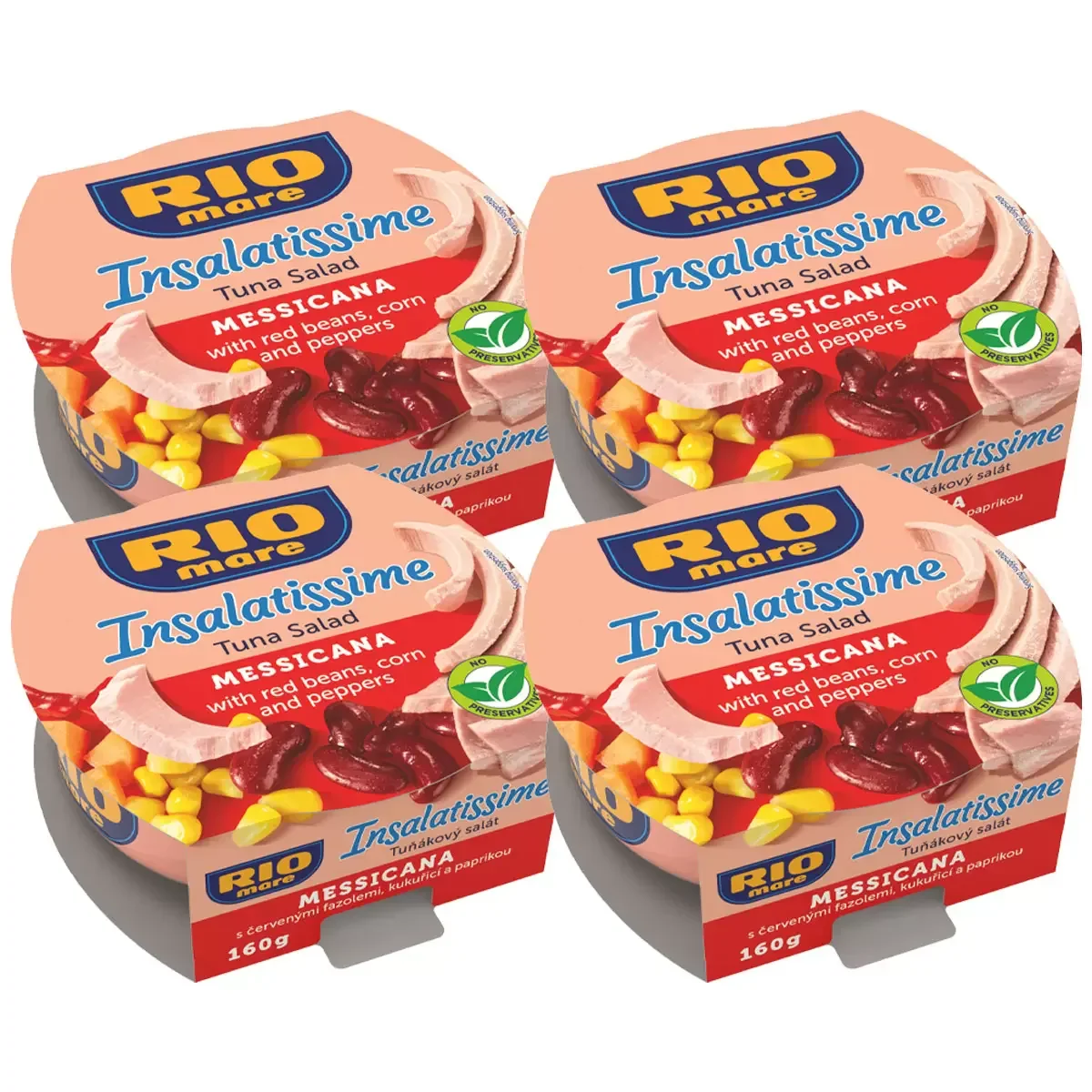 Rio Mare Insalatissime Mexican Style Tuna Salad (4x160g)