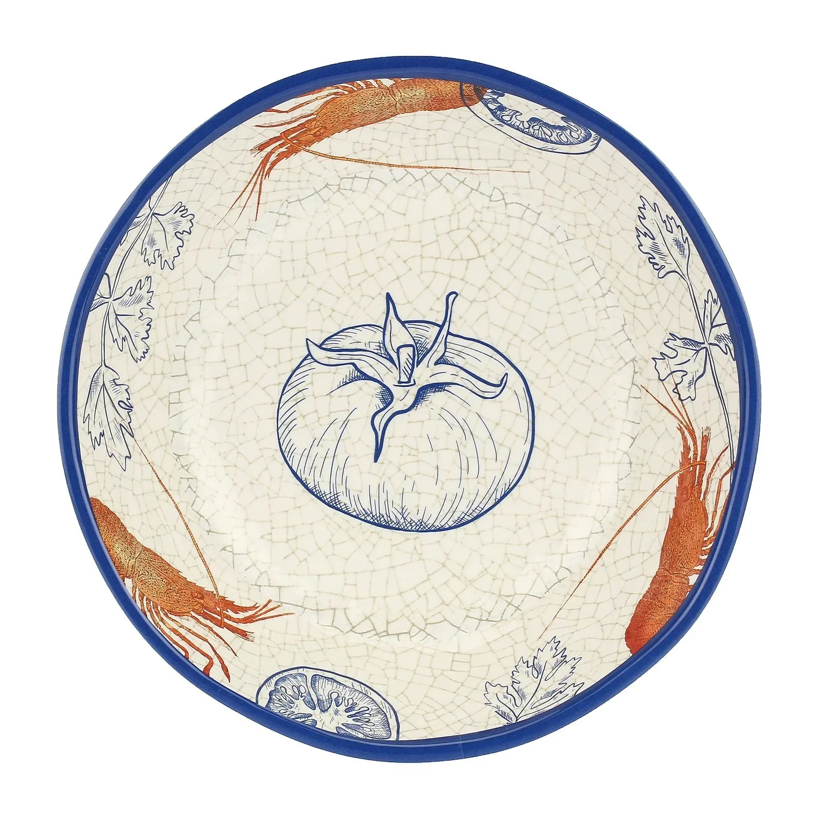 Rose & Tulipani Ocean Life Set 2 Soup Plates - Coastal (20cm) - Image 2