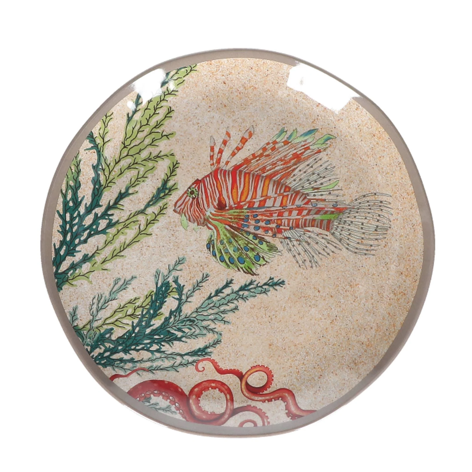 Rose & Tulipani- Sea Life Set 2 Salad Plates Melamine (21 cm)