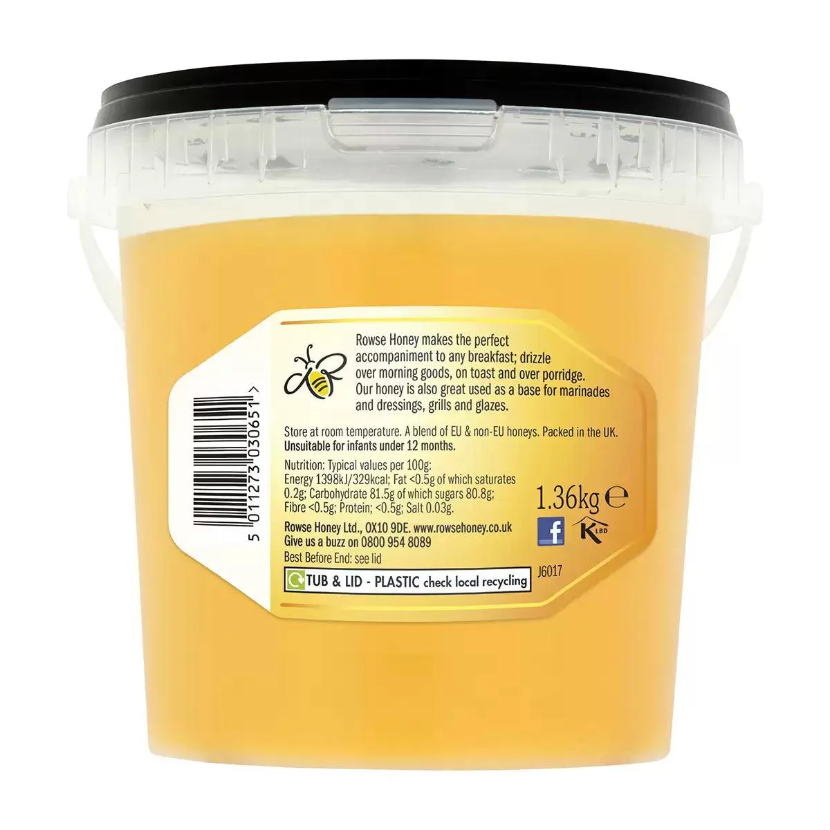 Rowse Set Honey (1.36kg) - Image 2