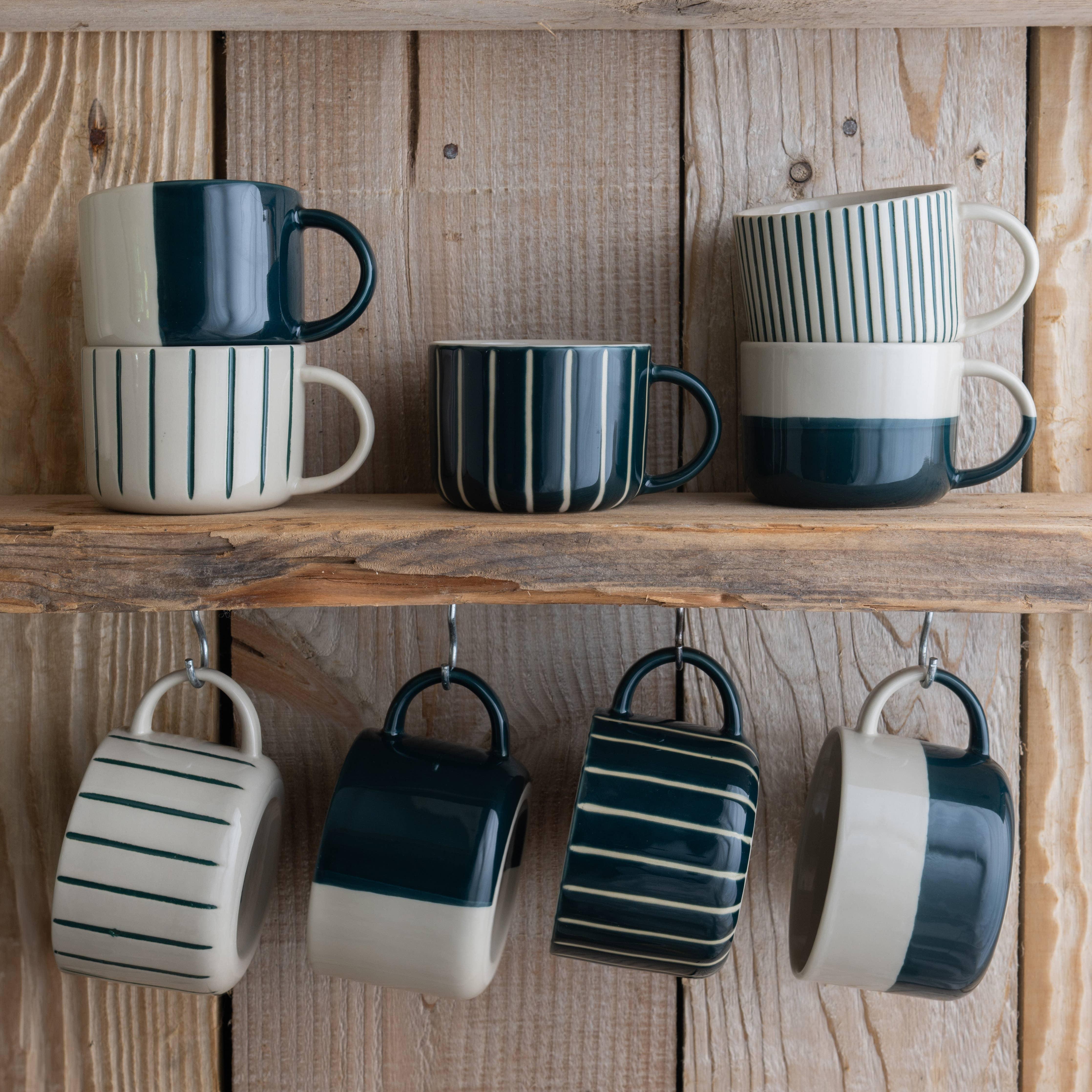 Kindred Rue Mug - Sea Green - Large (Set of 2) - Image 7