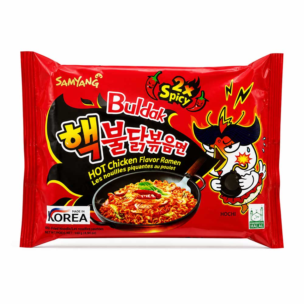 Samyang 2xSpicy Hot Chicken Flavour Ramen (5x140g)