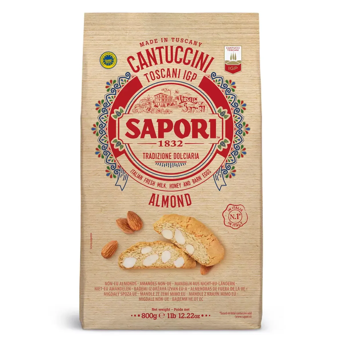 Sapori Cantuccini Almond Biscuit (800g)