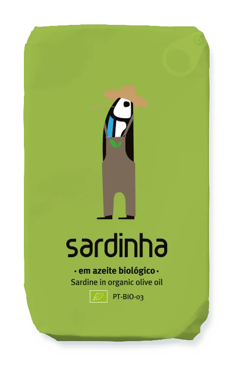 Sardinha - Sardine in Organic Olive Oil BIO (120g)