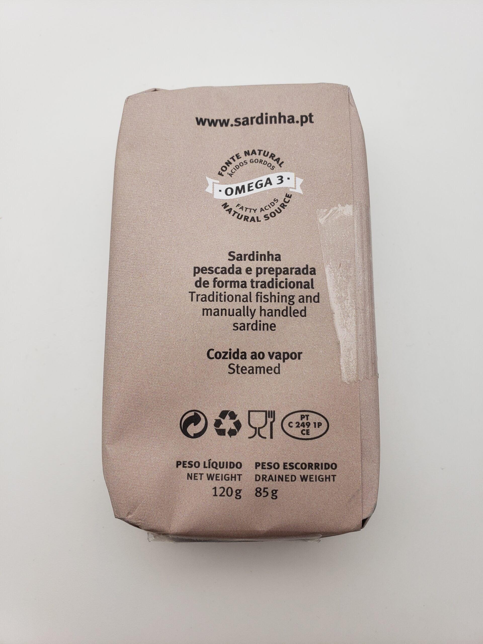 Sardinha - Sardine in Olive Oil with Oregano (120g) - Image 2