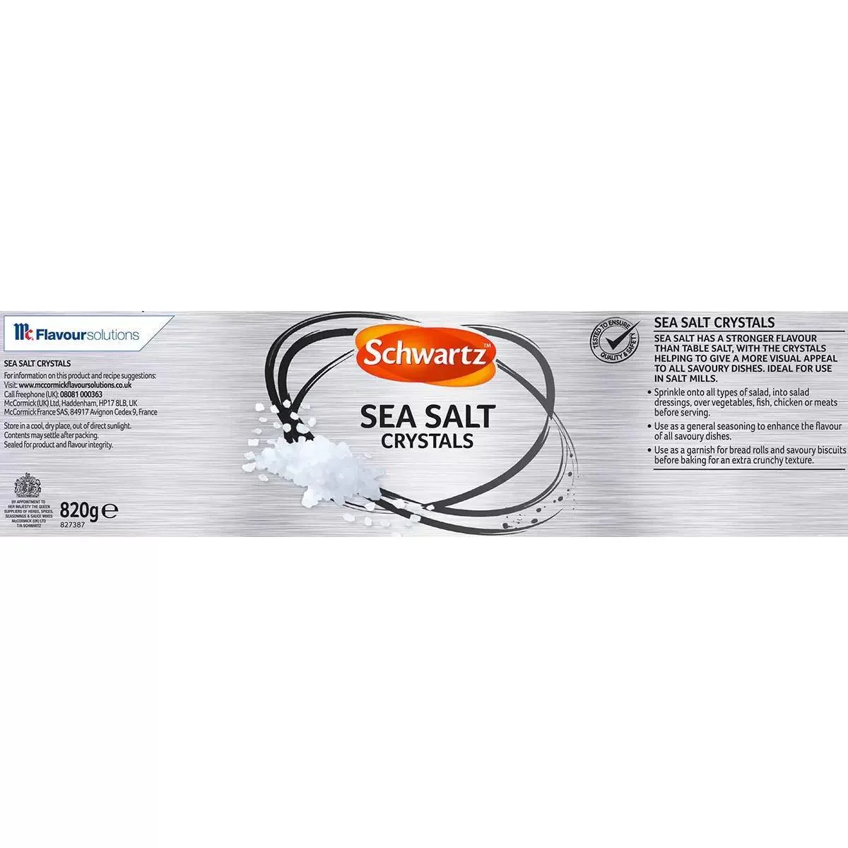 Schwartz Sea Salt Crystals (820g) - Image 2