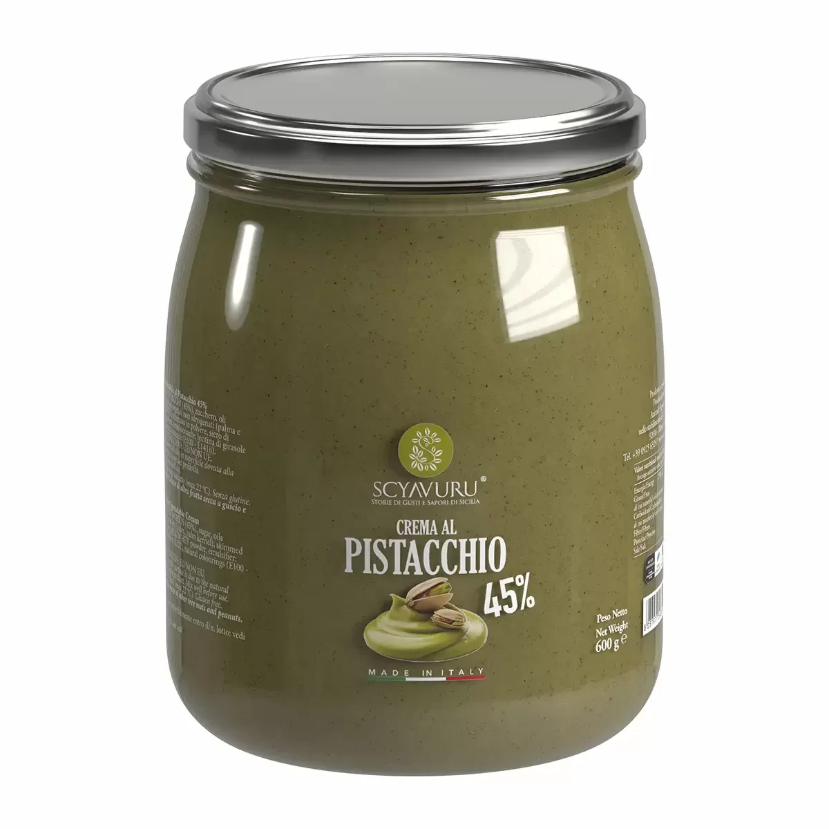 Scyavuru Pistachio Cream Spread (600g)