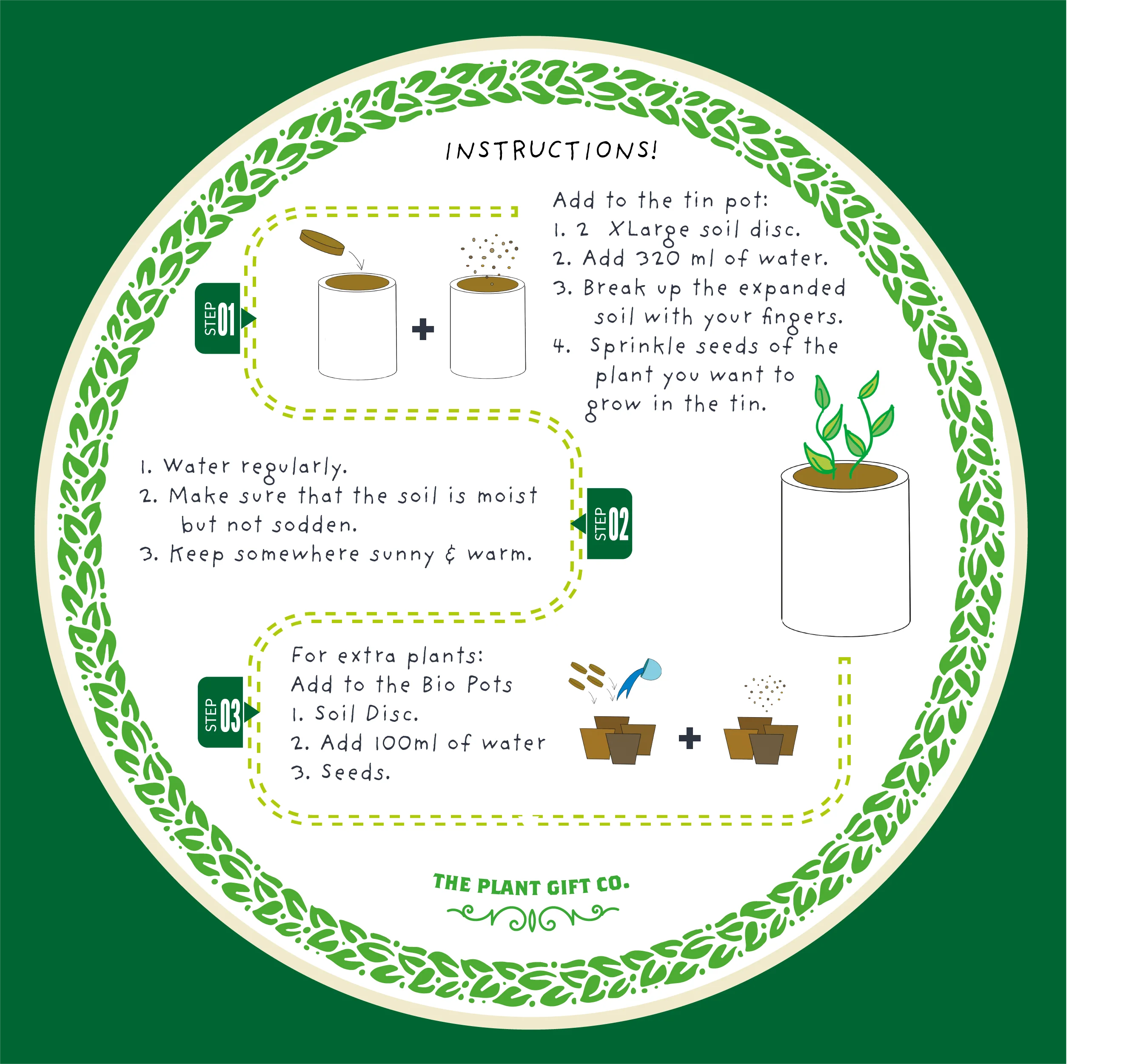 The Plant Gift Co. Seaside Lovers Eco Grow Your Own Plant Kit - Image 4