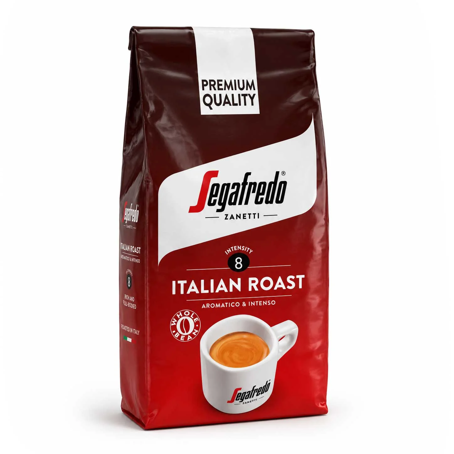 Segafredo Zanetti Italian Roast Whole Coffee Beans (1kg)