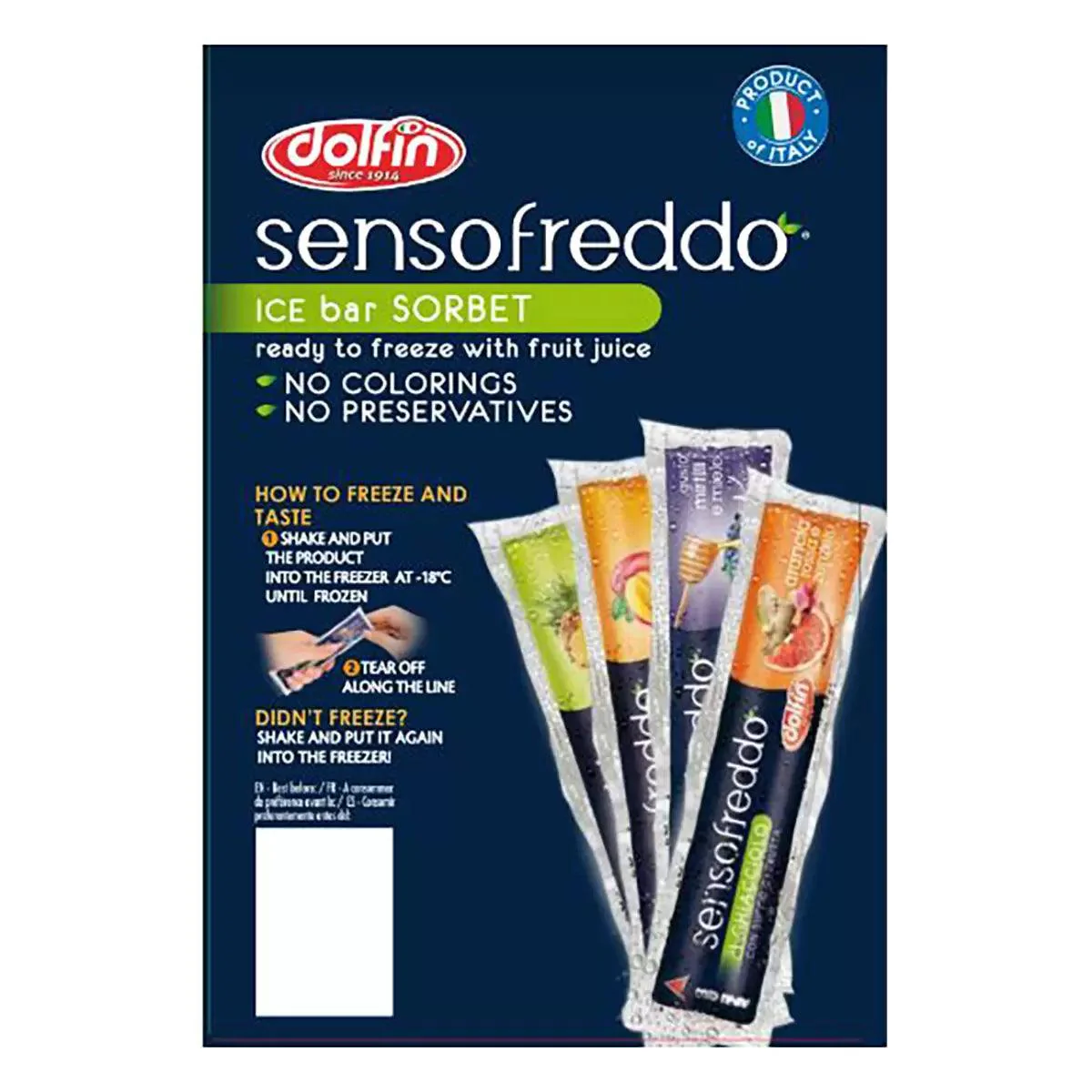 Sensofreddo Fruit Ice Lollies (60x40ml) - Image 2