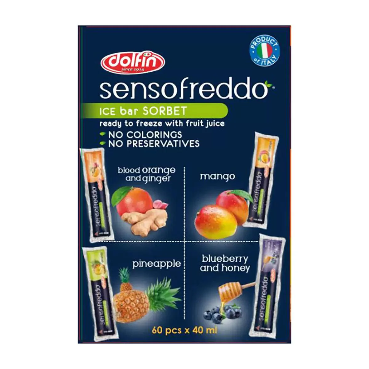 Sensofreddo Fruit Ice Lollies (60x40ml) - Image 3
