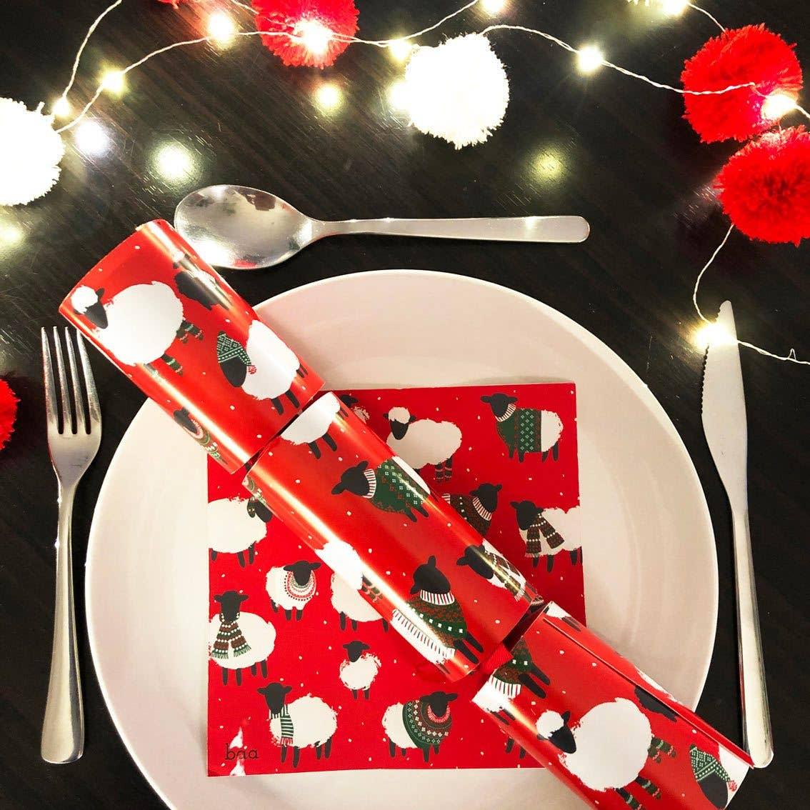 Sheep Christmas Napkins - 20 Pack - Image 4
