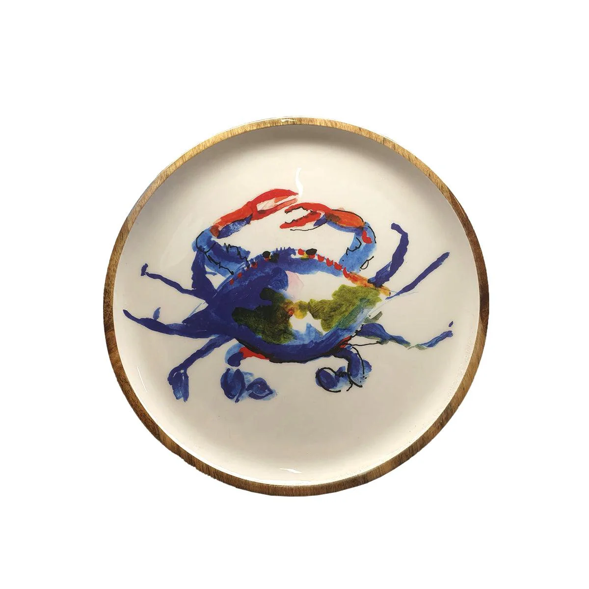 Shoeless Joe Blue Crab Platter (30cm)