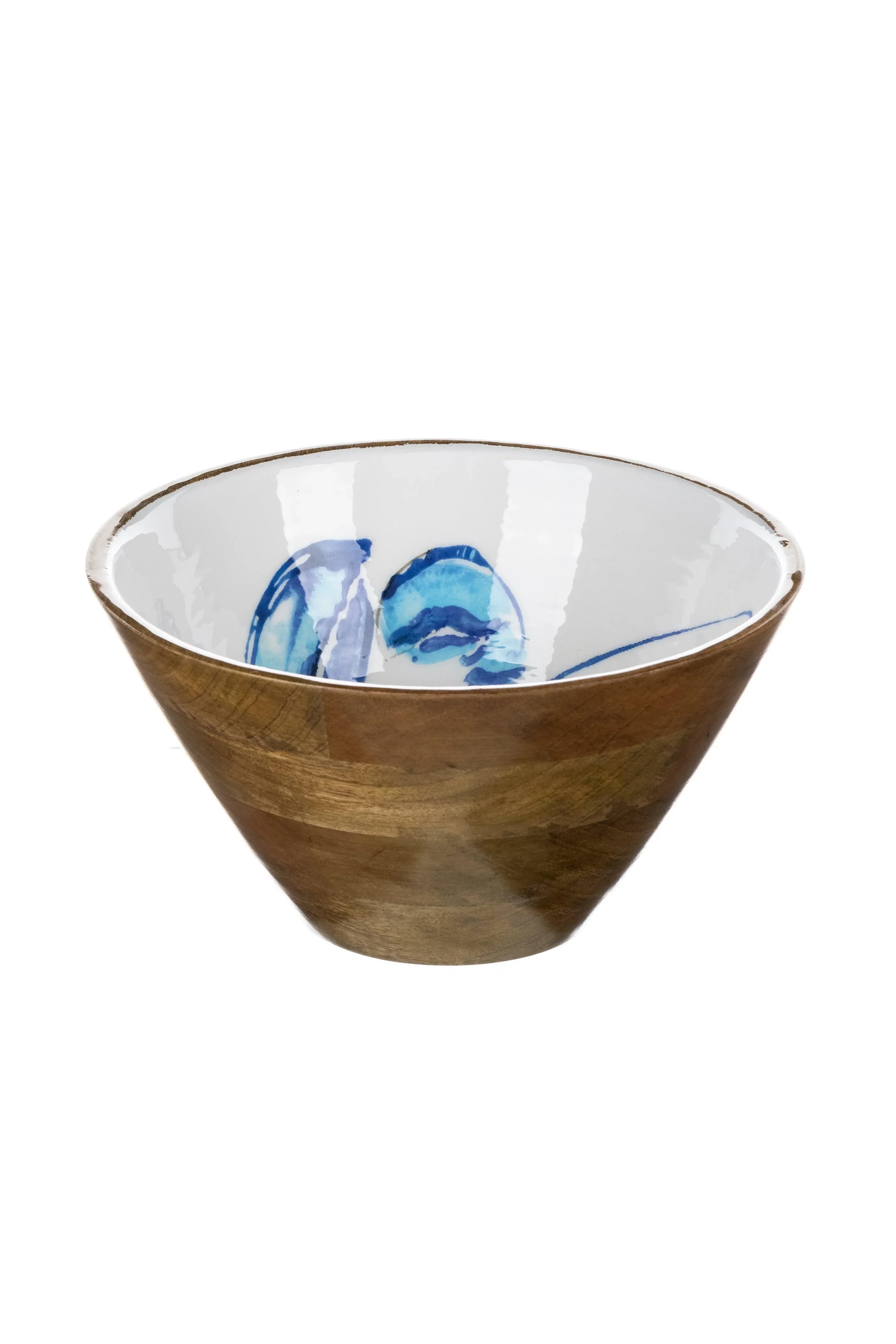 Shoeless Joe Blue Lobster Mango Wood Bowl 30cm - Image 2