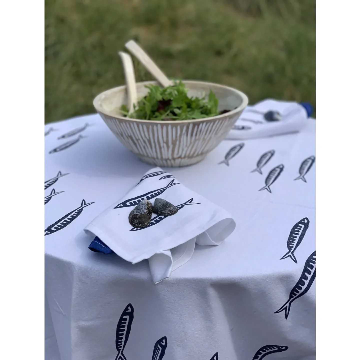 Shoeless Joe Dip Dye Napkin - Image 2