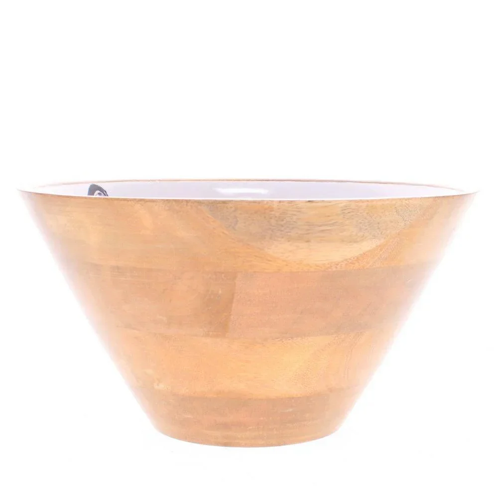 Shoeless Joe Mussel Mango Wood Bowl (25cm) - Image 2