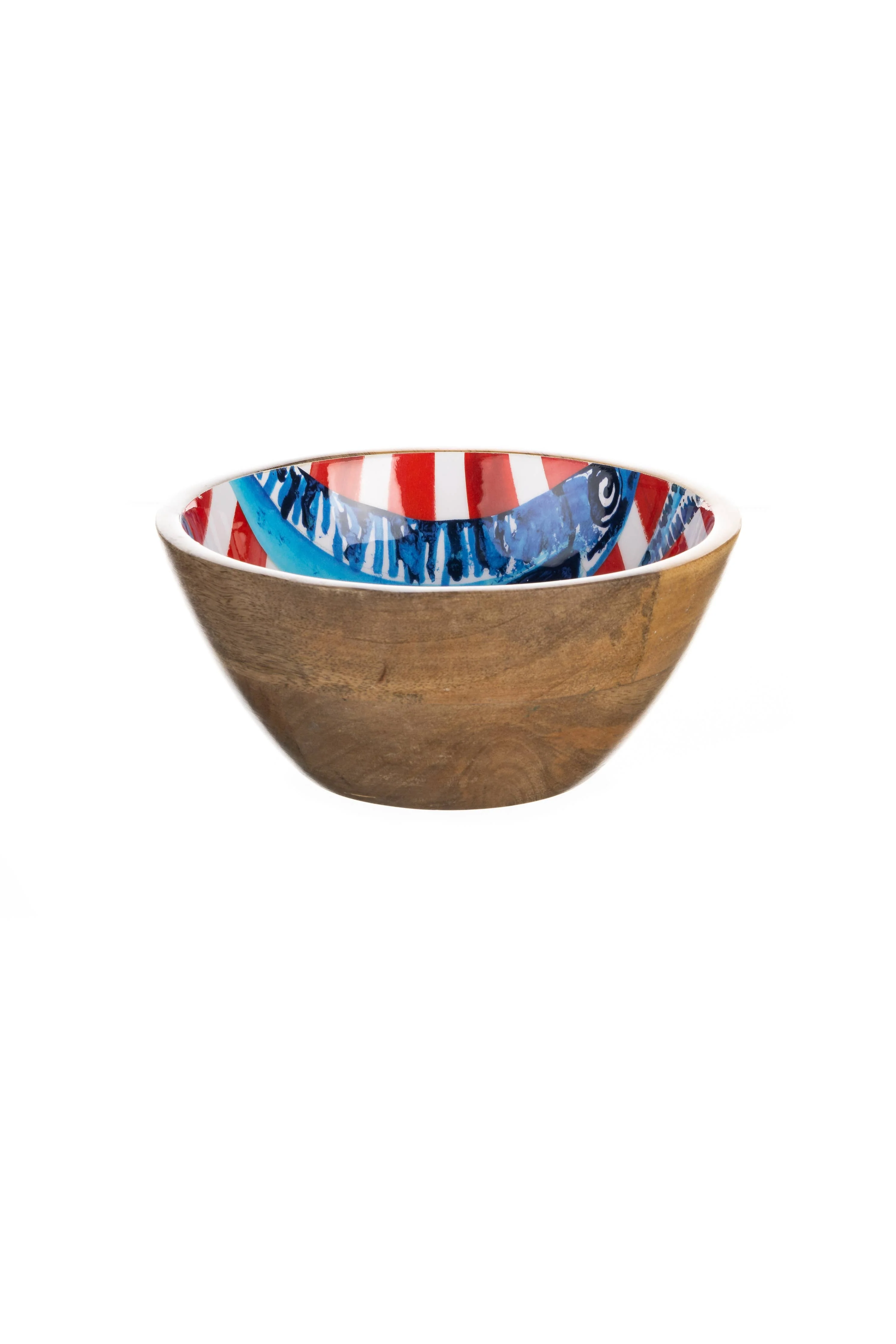 Shoeless Joe Sardine On Red Dip Bowl (17cm) - Image 2