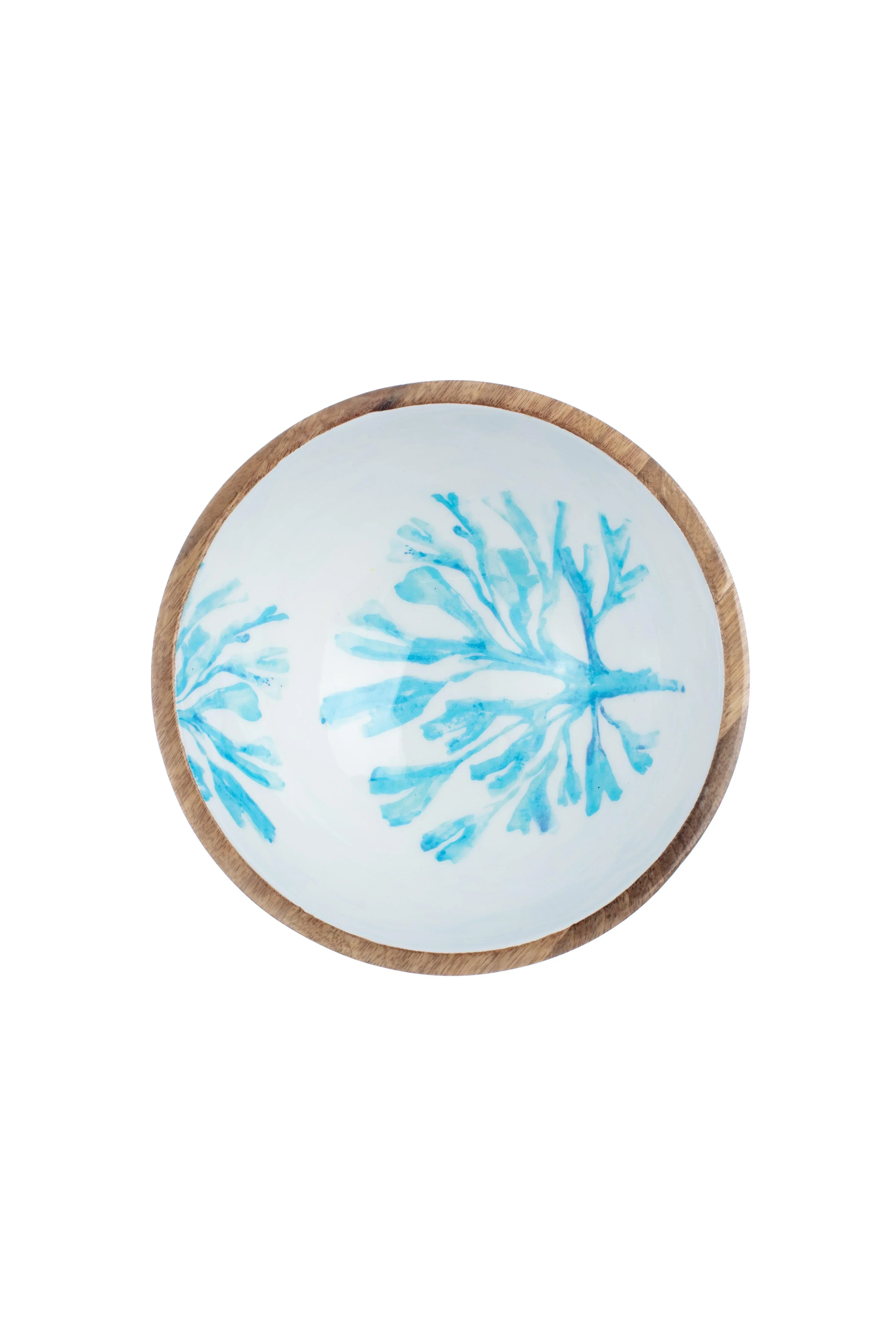 Shoeless Joe Seaweed Mango Wood Bowl 30cm
