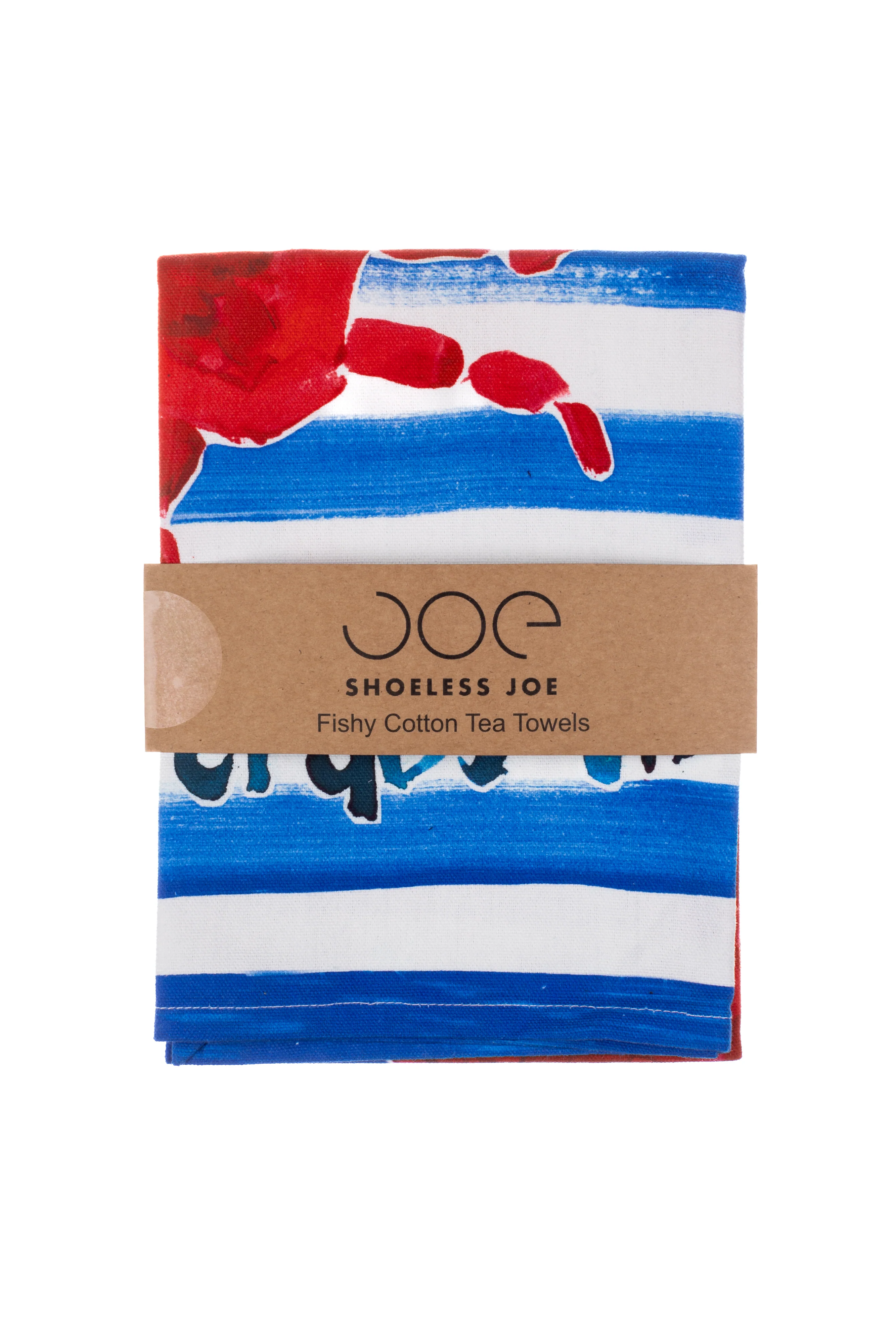 Shoeless Joe Two Old Crabs Tea Towel (50x70 cm) - Image 2