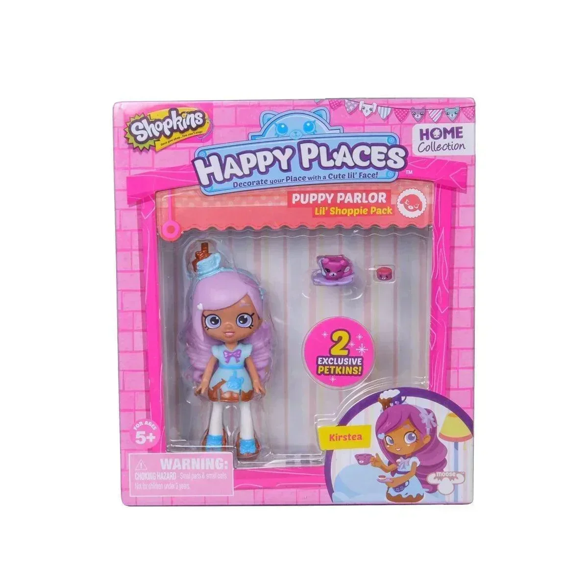 Shopkins Happy Places Lil' Shoppie Dolls - Assorted 5-Pack | Collectible Miniature Dolls - Image 2