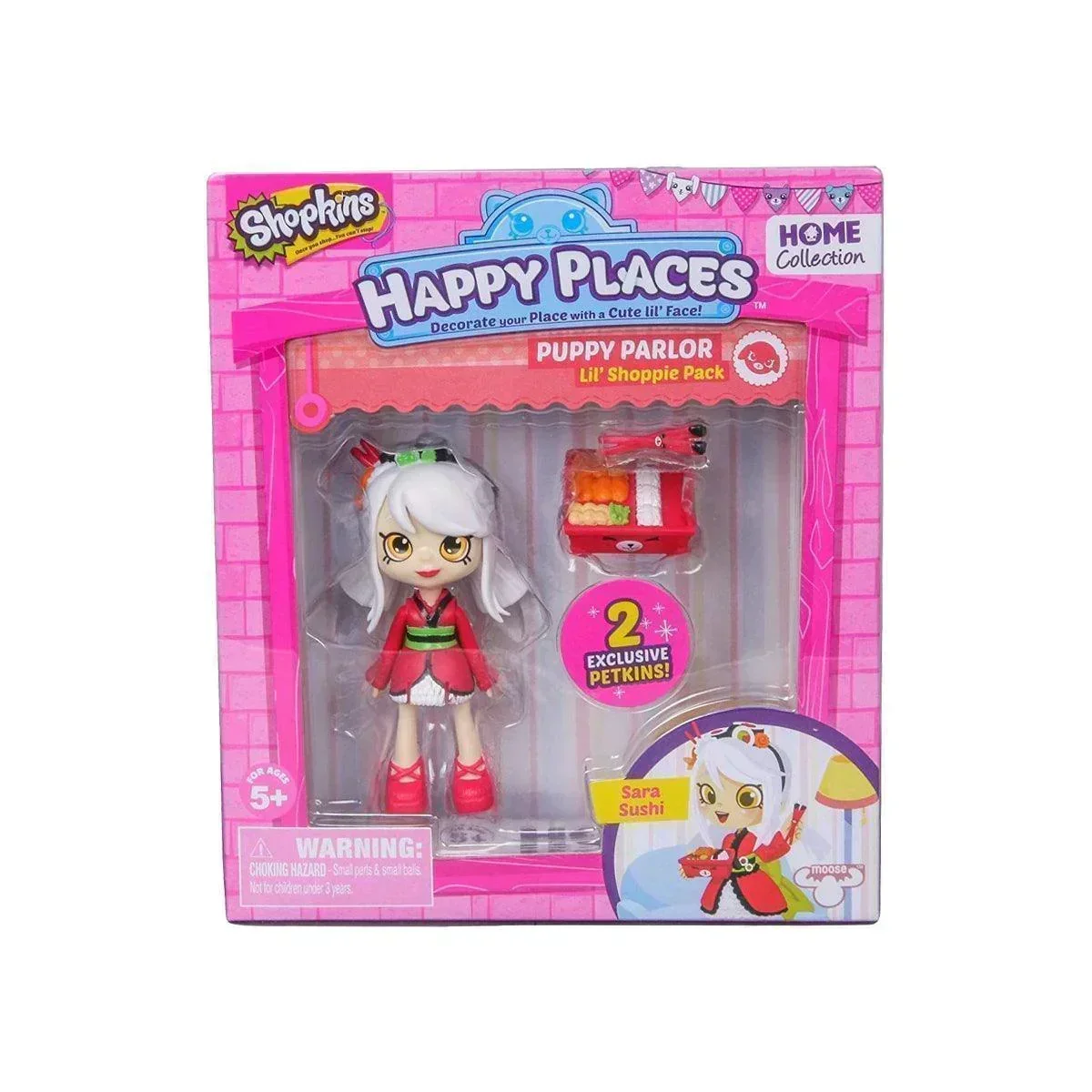 Shopkins Happy Places Lil' Shoppie Dolls - Assorted 5-Pack | Collectible Miniature Dolls - Image 3