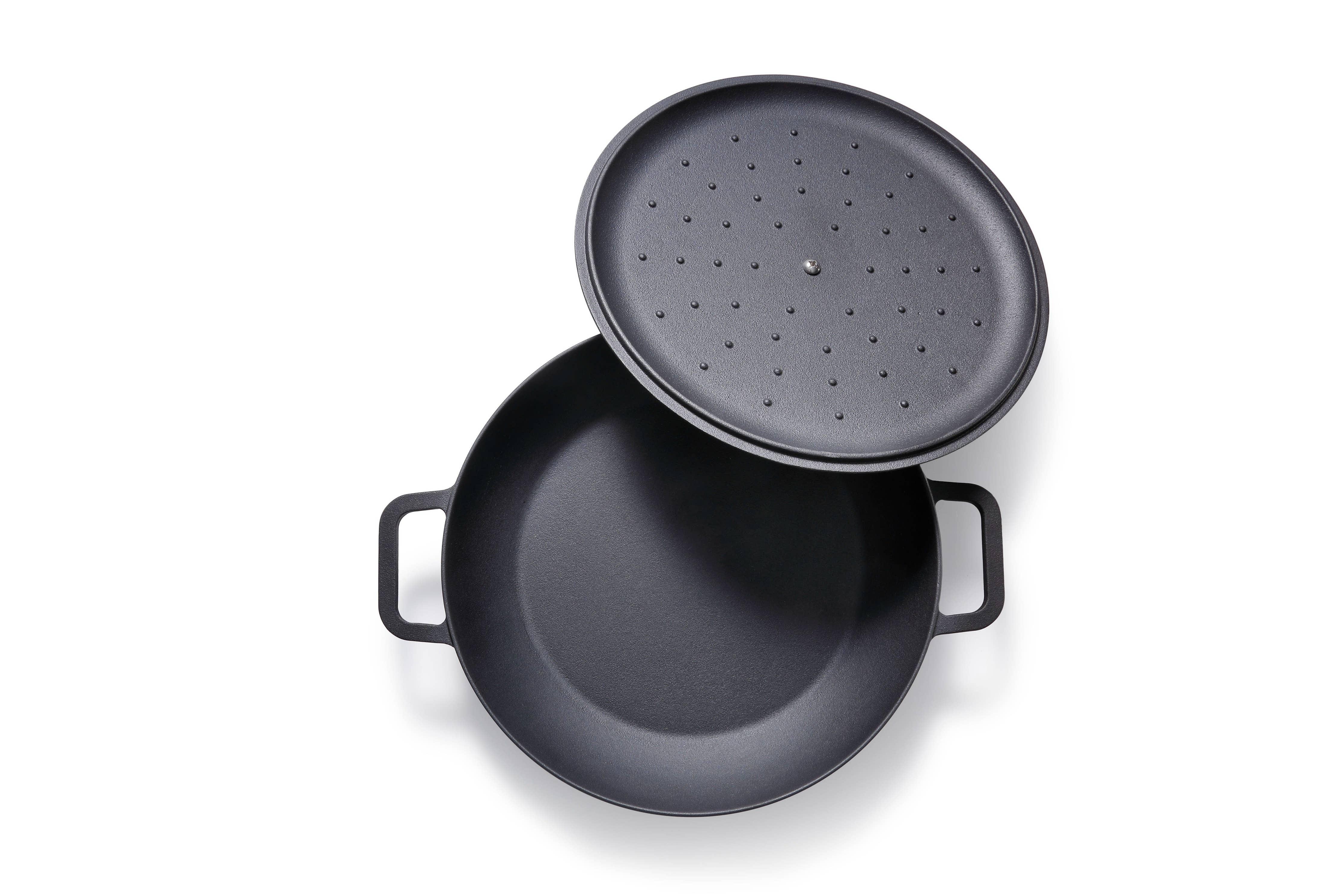 Skottsberg Braiser Cast Iron with Lid (31.5cm) - Image 8