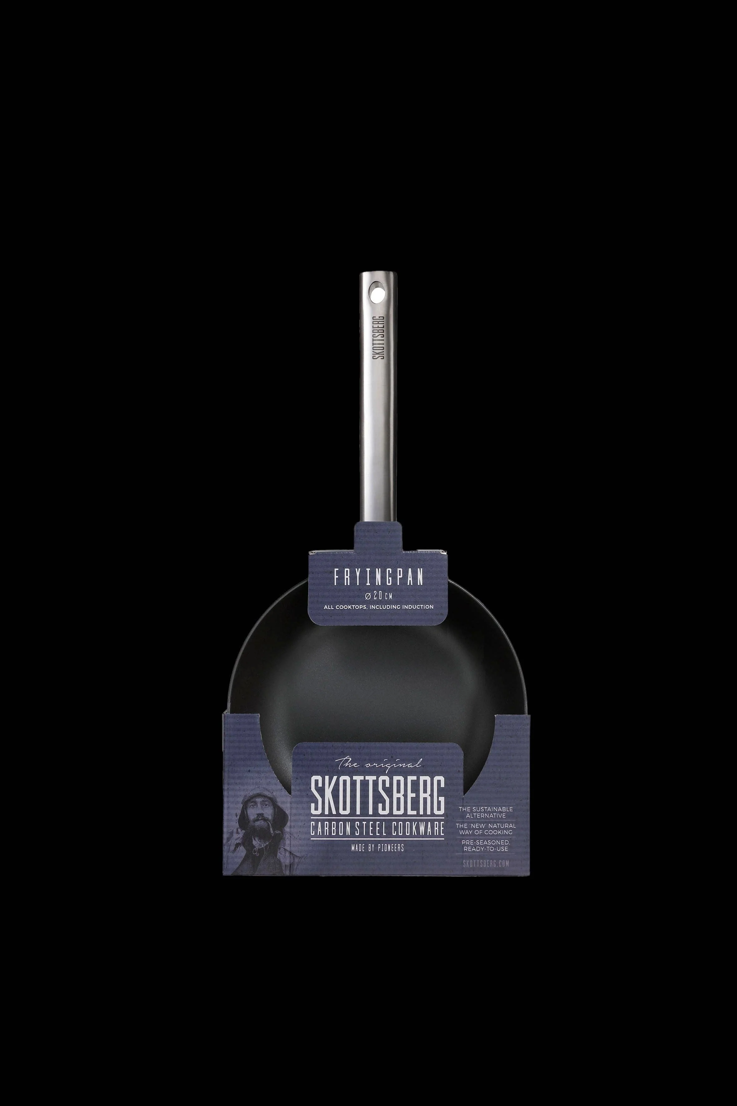 Skottsberg Carbon Steel Fry pan (20cm) - Image 6