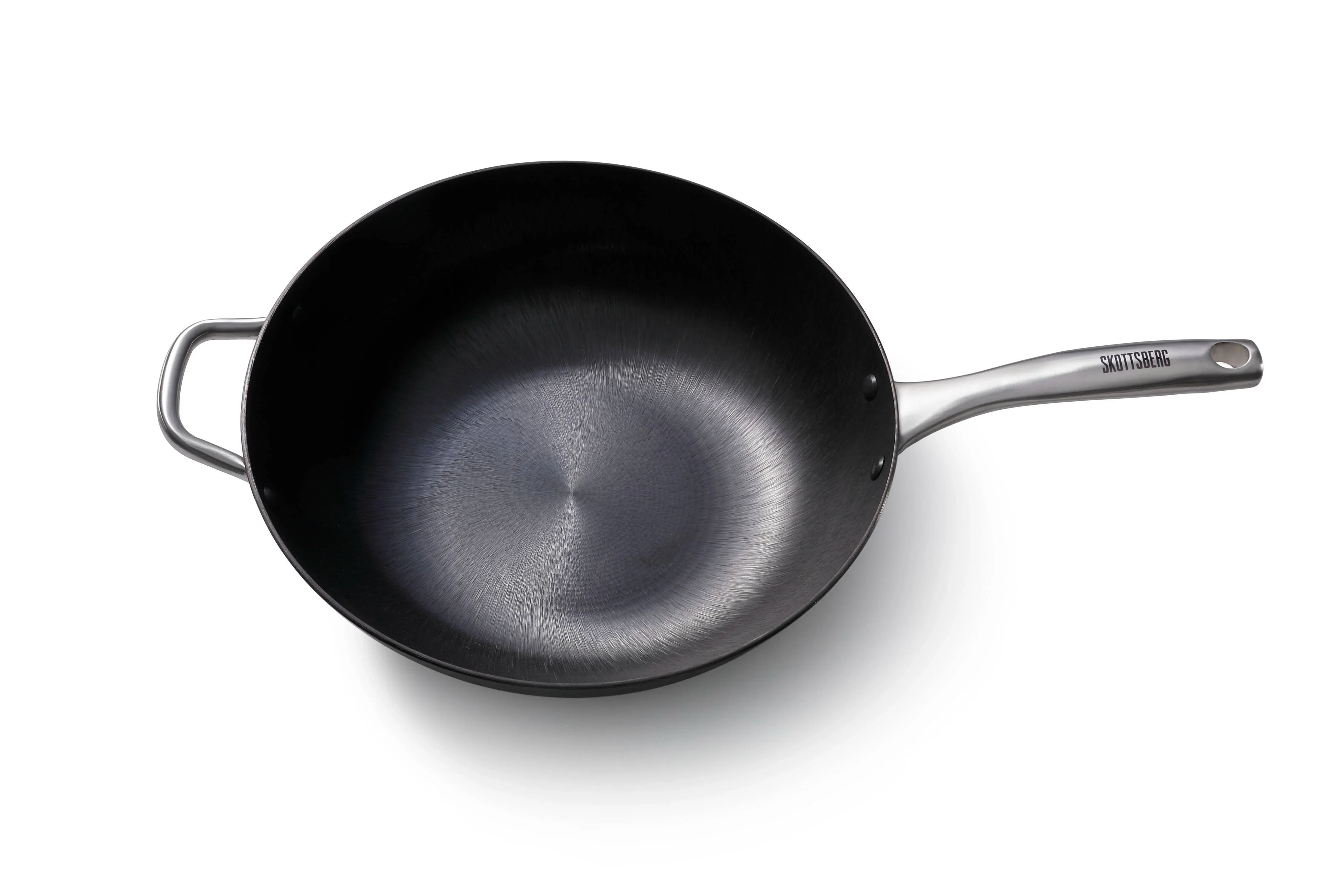 Skottsberg Cast Iron Wok (34cm) - Image 6