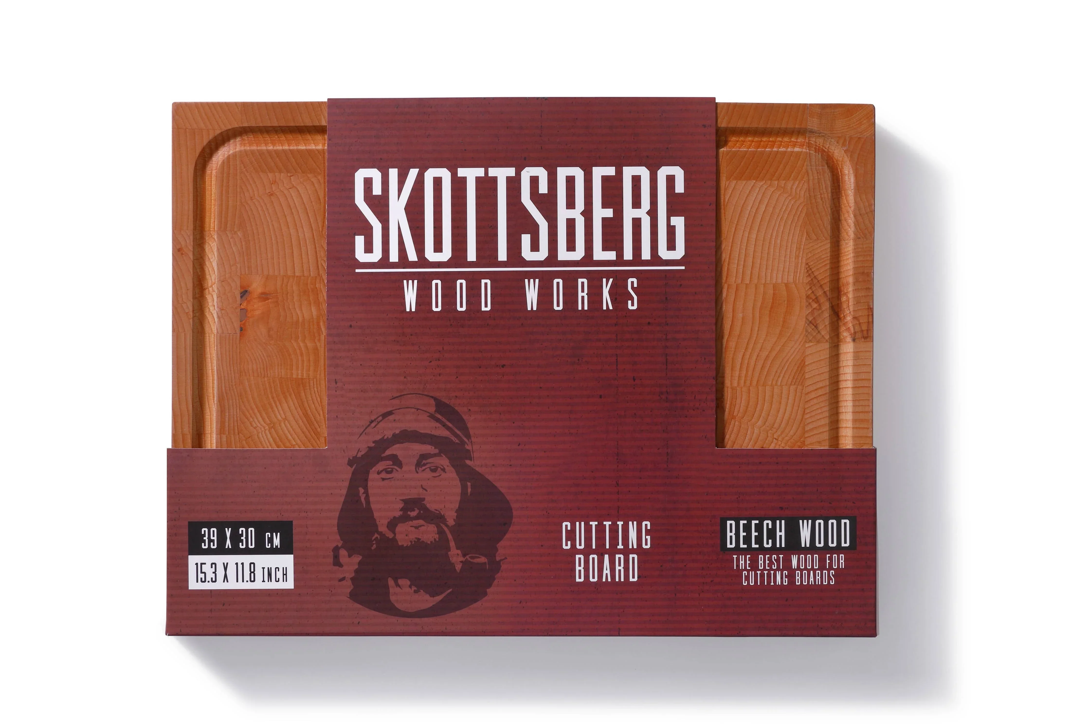 Skottsberg Cutting Board Wood Works (39 * 30 * 3.5 cm) - Image 6