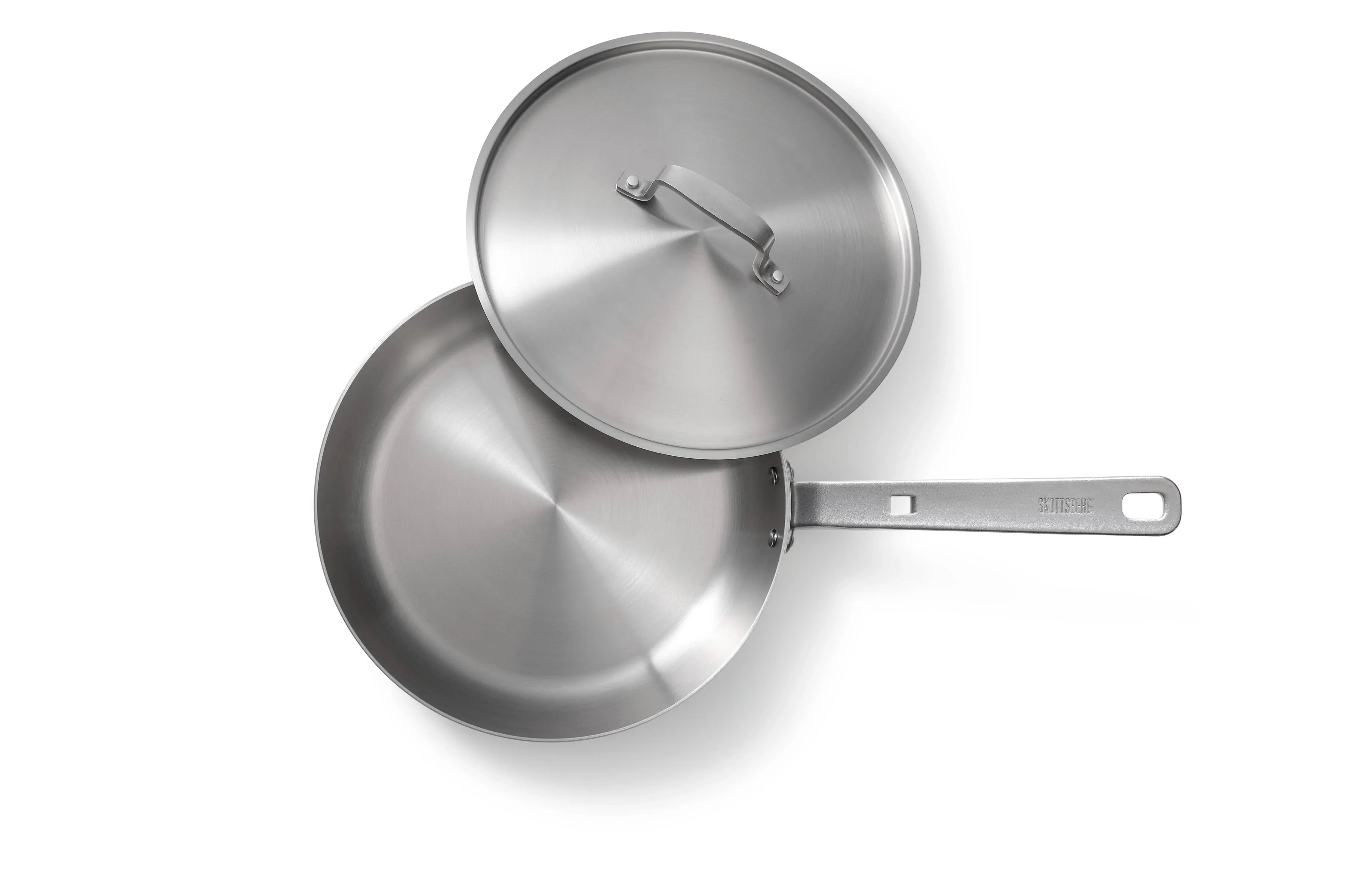 Skottsberg Frying Pan Stainless Steel (28cm) - Image 5
