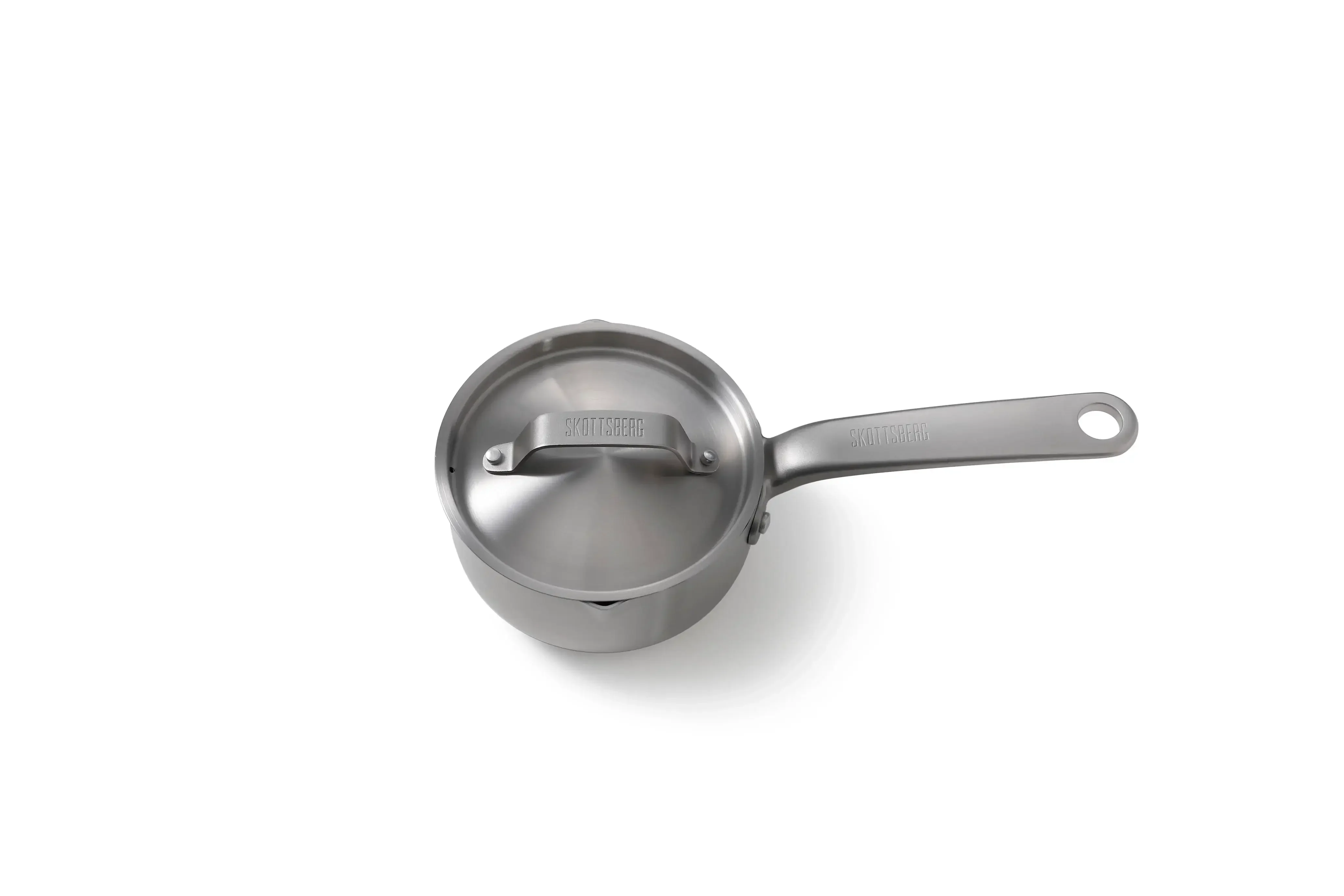 Skottsberg Sauce pan with lid Stainless Steel with lid (14cm) - Image 4