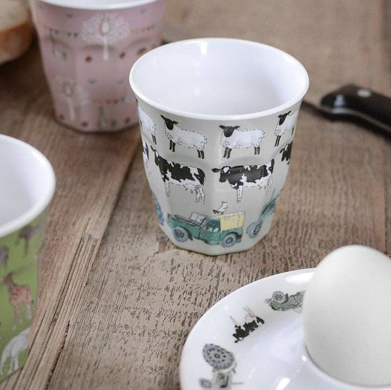 Sophie Allport On The Farm Childrens Melamine Beaker - Image 2