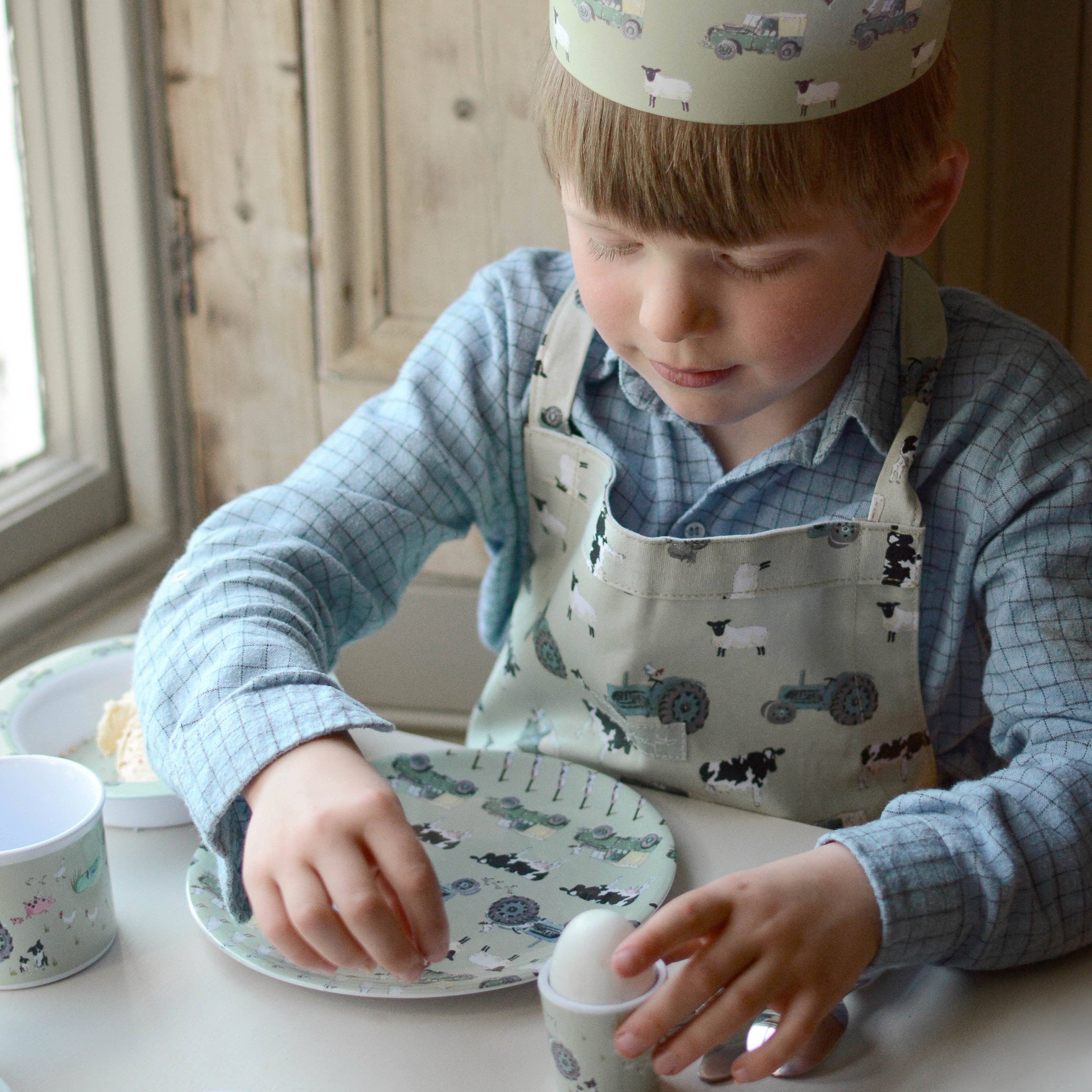 Sophie Allport On The Farm Childrens Melamine Set - Image 3