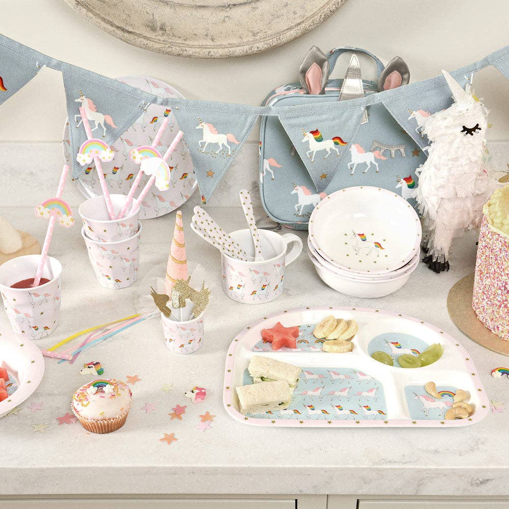 Sophie Allport Unicorn Childrens Melamine Set - Image 6