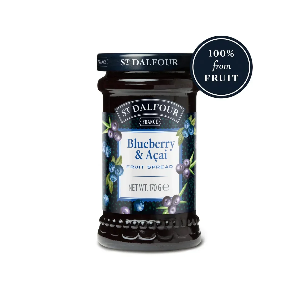 St Dalfour Blueberry & Acai Fruit Spread (170g) - Image 2