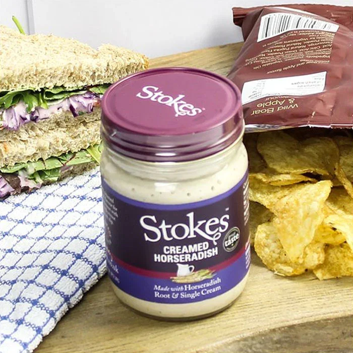 Stokes Creamed Horseradish Sauce (220g) - Image 2