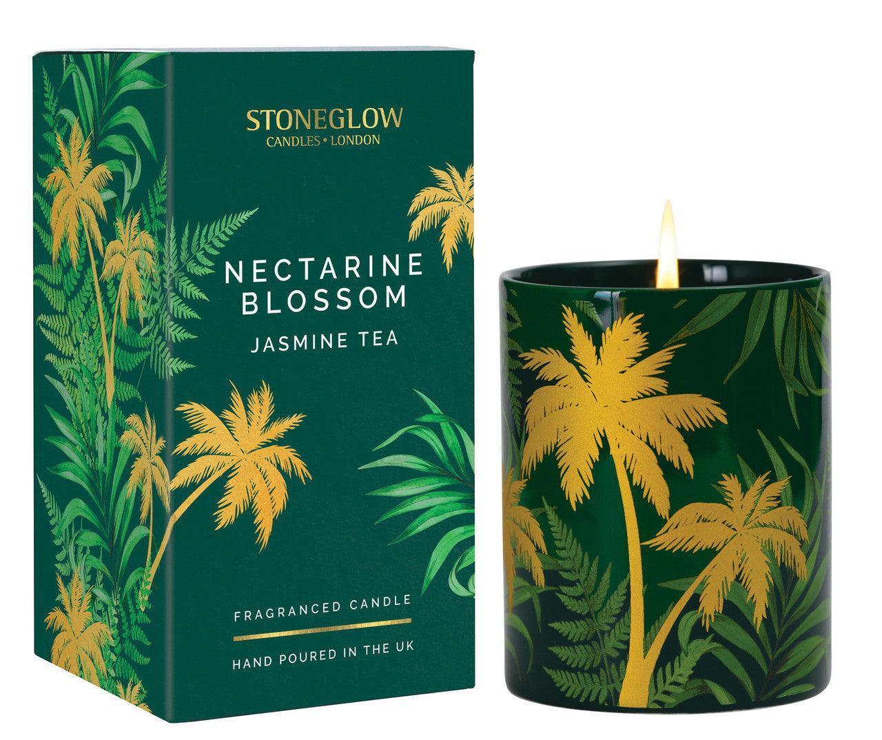 Stoneglow - Nectarine Blossom Jasmine Tea Scented Candle - Image 2
