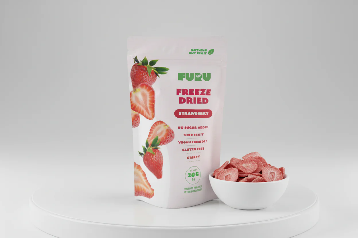 FURU Natural Strawberry Crisps (25g) - Image 4