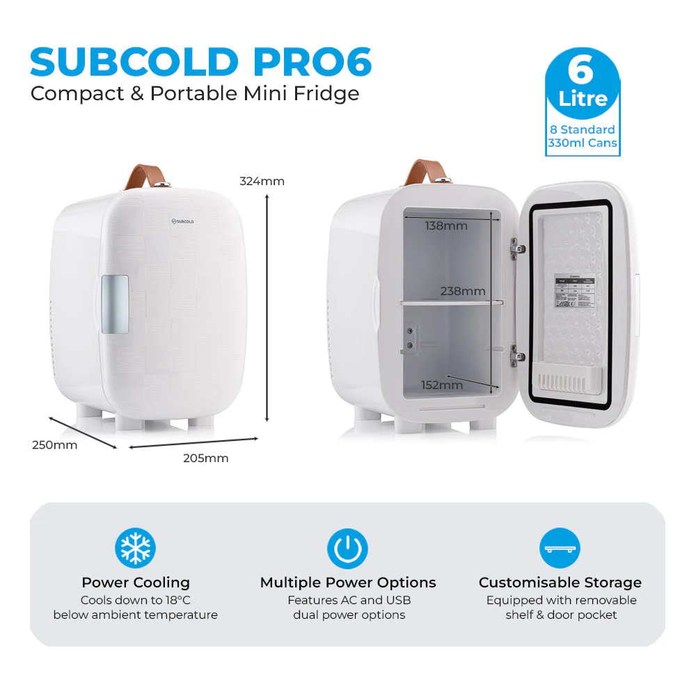 Subcold Pro 6L Mini Fridge - Image 64