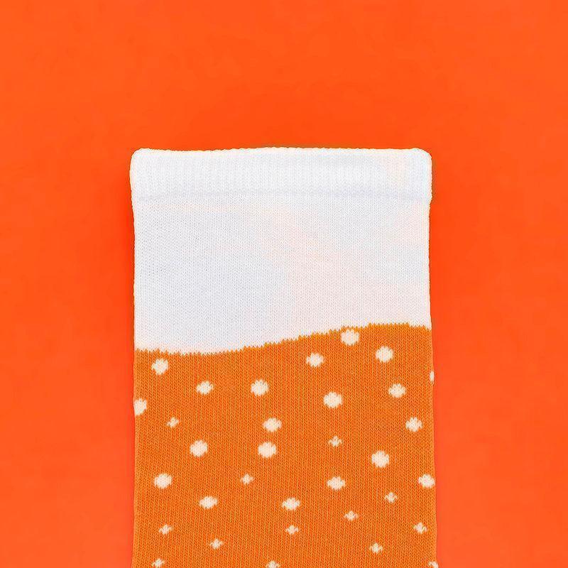 Suck UK Ale Beer Socks - Orange - Image 6