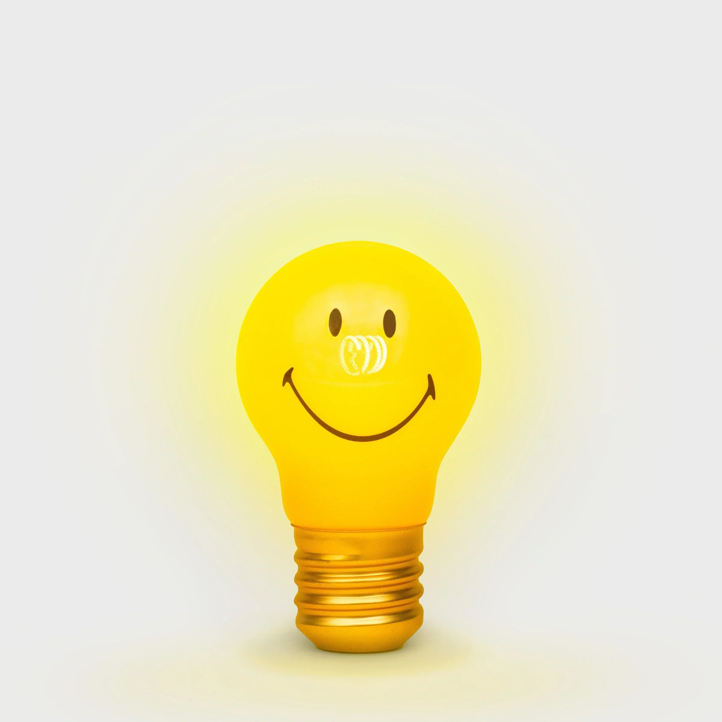 Suck UK Cordless Smiley Lightbulb