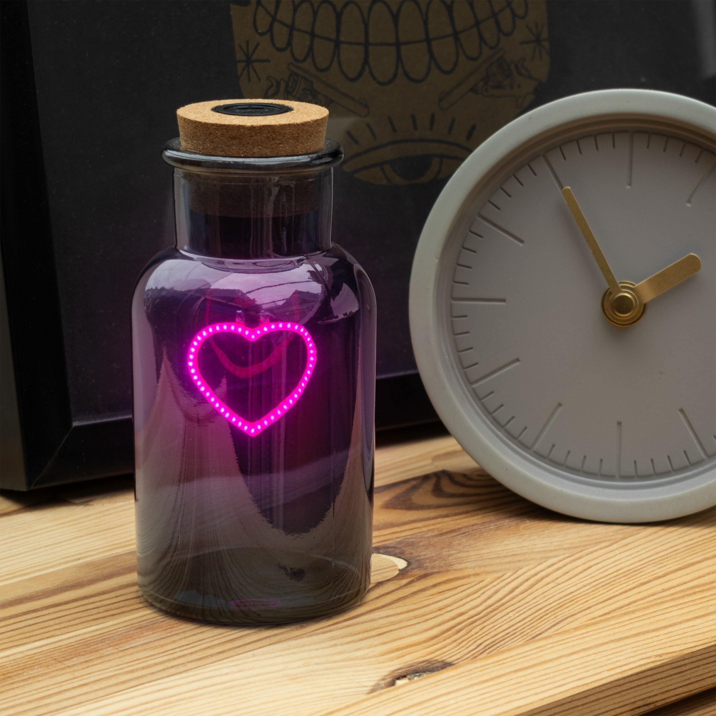Suck UK Love Potion - Neon Heart (13cm) - Image 4