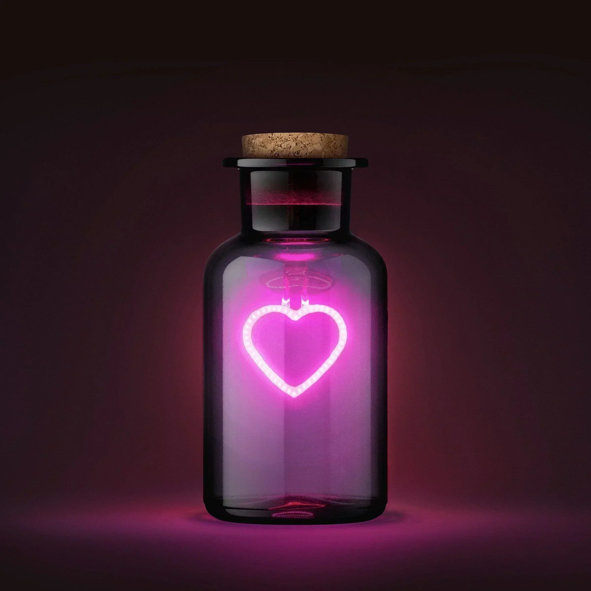 Suck UK Love Potion - Neon Heart (13cm) - Image 5