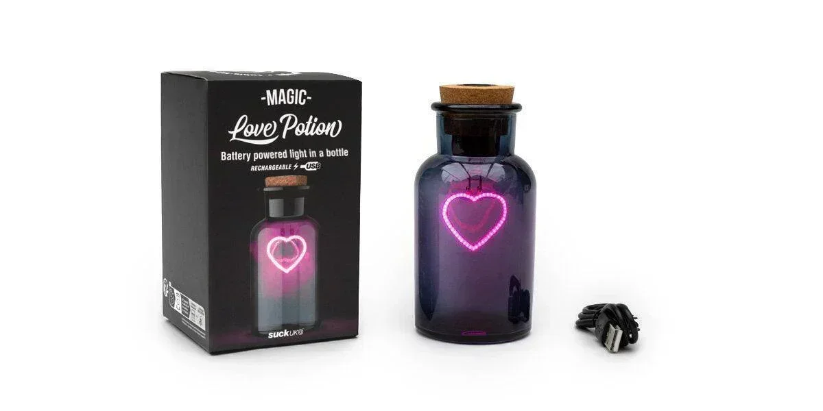 Suck UK Love Potion - Neon Heart (13cm) - Image 6